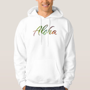 Hawai'i Lettering Calligraphy - Aloha Hawaii Hoodie