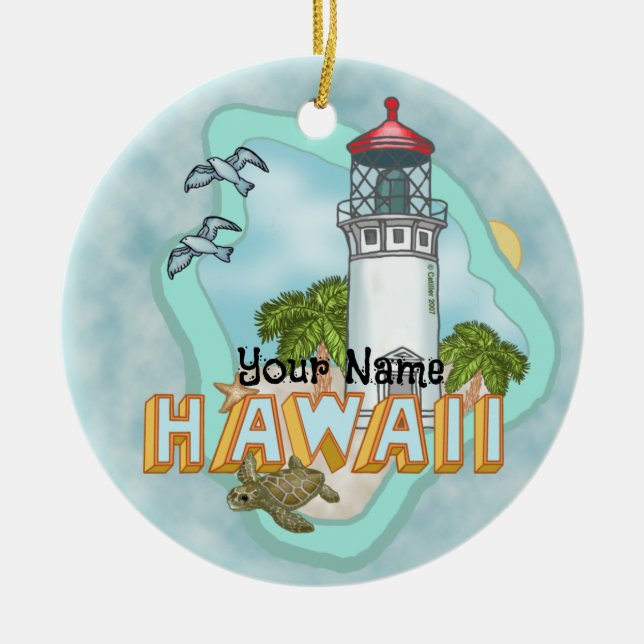 Hawaii Lighthouse Ornament (Vorne)