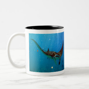 Hawaii-Mantarochen Zweifarbige Tasse