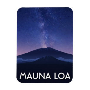 Hawaii Mauna Loa Reise Magnet