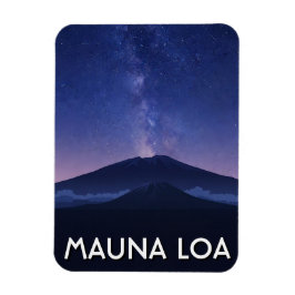 Hawaii Mauna Loa Travel Magnet