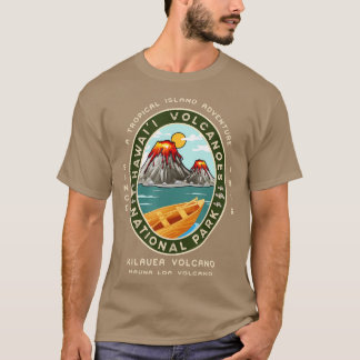 Hawaii Nationalpark Vulkane Kilauea Mauna Loa T-Shirt