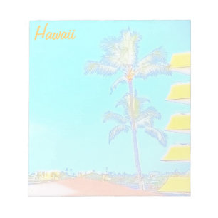 Hawaii-Palm-Notizblock Notizblock