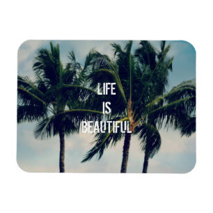 Hawaii Palm Trees Magnet