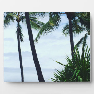Hawaii-Palmen Fotoplatte