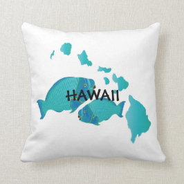 Hawaii-Papageien-Fisch-Kissen Kissen