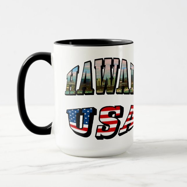 Hawaii Picture and USA Tasse (Links)