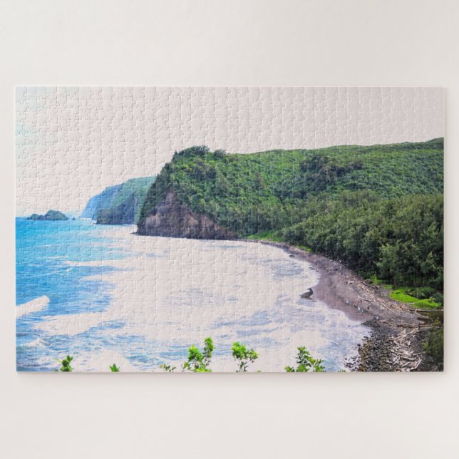 Hawaii - Pololu Beach - 20x30 - 1014 Stk. (Horizontal)