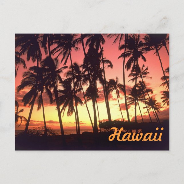 Hawaii Postcard Postkarte (Vorderseite)