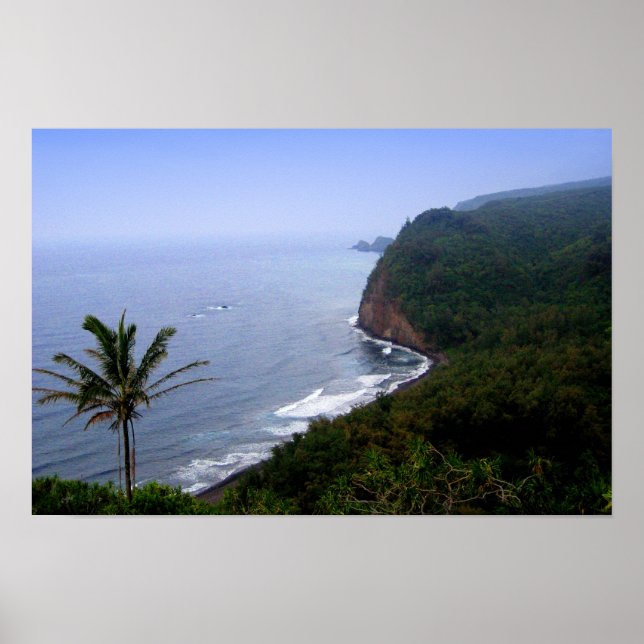 Hawaii Poster von Pulolu Ausblick (Vorne)