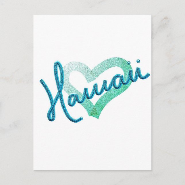 Hawaii Postkarte (Vorderseite)