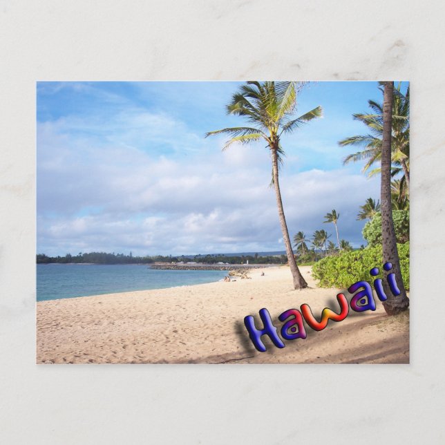 Hawaii Postkarte (Vorderseite)