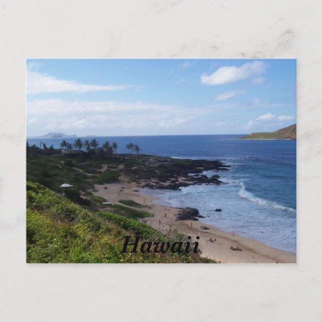 Hawaii Postkarte (Vorderseite)