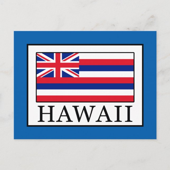Hawaii Postkarte (Vorderseite)