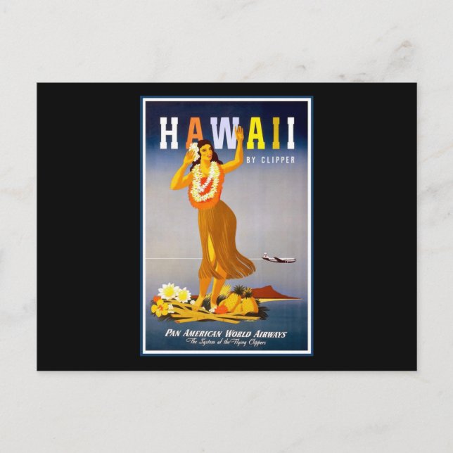 Hawaii Postkarte (Vorderseite)