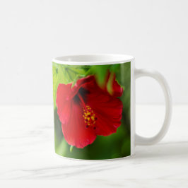 Hawaii Red Hibiskus Blume Trip Year Kaffeetasse