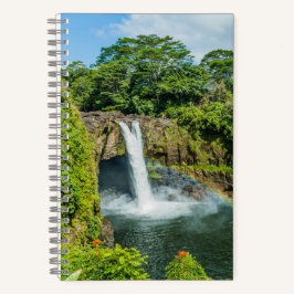 Hawaii, Regenbogenfälle in Hilo Notizbuch