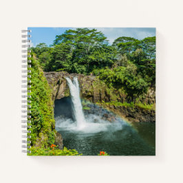 Hawaii, Regenbogenfälle in Hilo Notizbuch