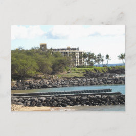 Hawaii Resort am Strand Postkarte