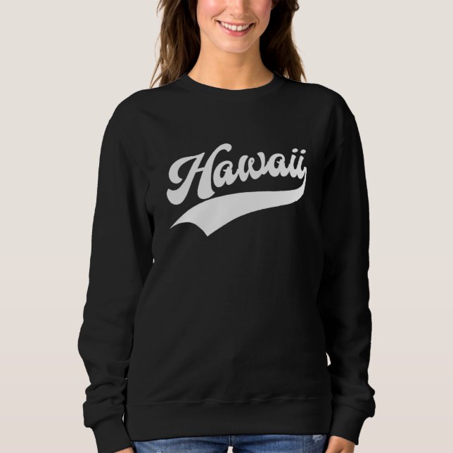 Hawaii  Retro Throwback Design  Classic Sweatshirt (Vorderseite)