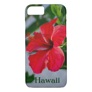 Hawaii-Rot-Hibiskus Case-Mate iPhone Hülle