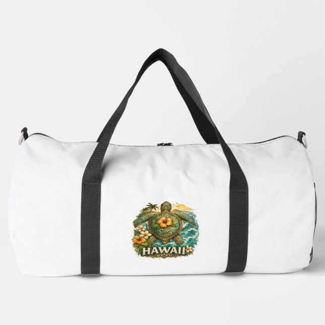 Hawaii-Schildkröte Duffle Bag (Vorderseite)