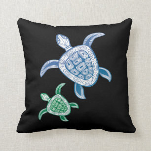 Hawaii-Schildkröten Kissen