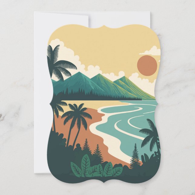 Hawaii-Seelandschaft (Vorderseite)