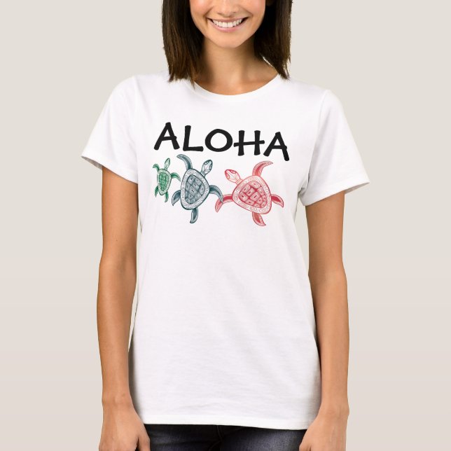 Hawaii-Shirt - Aloha T-Shirt (Vorderseite)