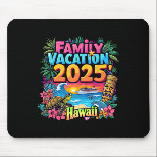 Hawaii Sommer-Passende Reise Familienurlaub 2025 V Mousepad