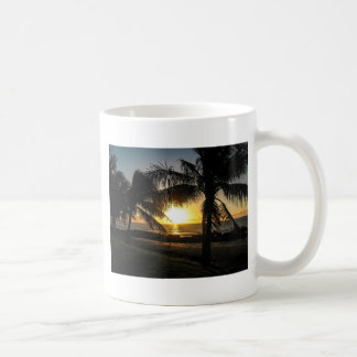 Hawaii-Sonnenuntergang-Haifisch-Bucht Kaffeetasse
