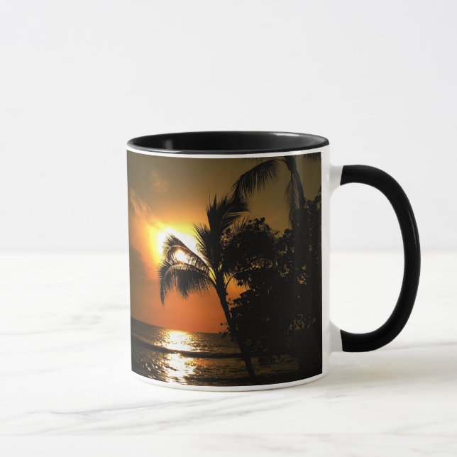 Hawaii-Sonnenuntergang Tasse (Rechts)