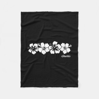 Hawaii-Souvenir Hibiskusblüten Hawaiianische Mädch Fleecedecke