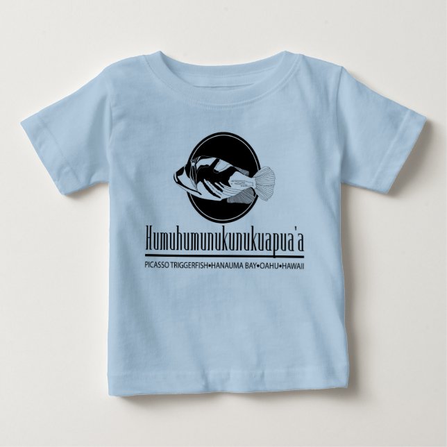 Hawaii Staat Fish - Humuhumunukunukuapua'a Baby T-shirt (Vorderseite)