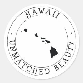 Hawaii Staat Sticker Umschlag Aufkleber