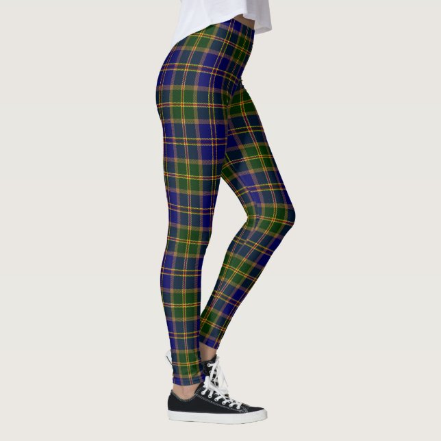Hawaii Staat Tartan Leggings (Rechts)
