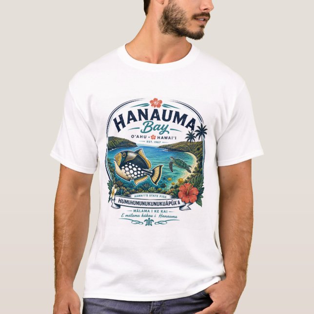 Hawaii Staatsfisch T-Shirt (Vorderseite)
