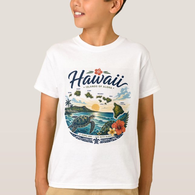 Hawaii Staatsfisch T-Shirt (Vorderseite)