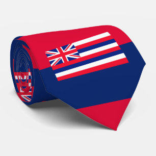 Hawaii State Flag Design Krawatte