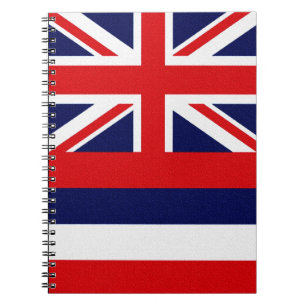 Hawaii State Flag Notebook Notizblock