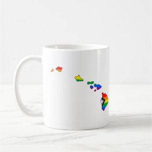 Hawaii State Pride LGBTQ Progress Pride Kaffeetasse