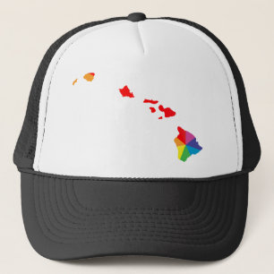 hawaii Stolz. verworren. Truckerkappe