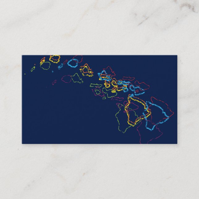 Hawaii Stolz Visitenkarte (Vorderseite)