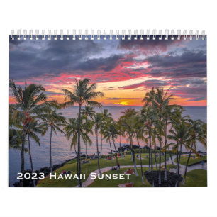 Hawaii Sunset 2023 Kalender