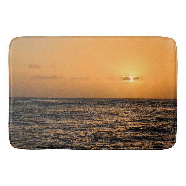 Hawaii Sunset Badematte (Vorderseite)