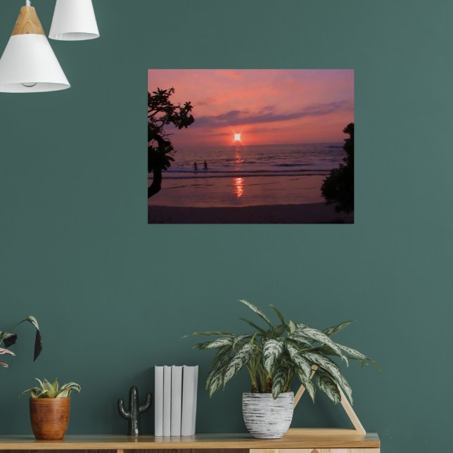 Hawaii Sunset Poster (Wohnzimmer 1)