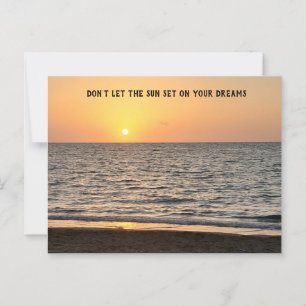 Hawaii Sunset Postkarte