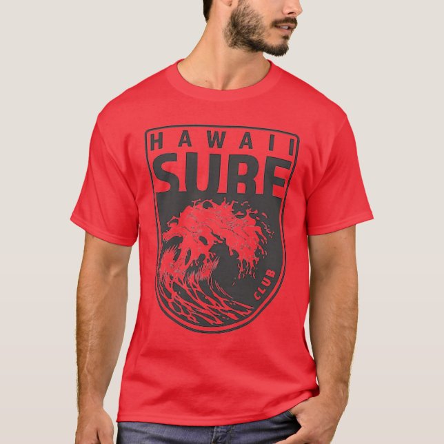 Hawaii Surf Club T - Shirt (Vorderseite)