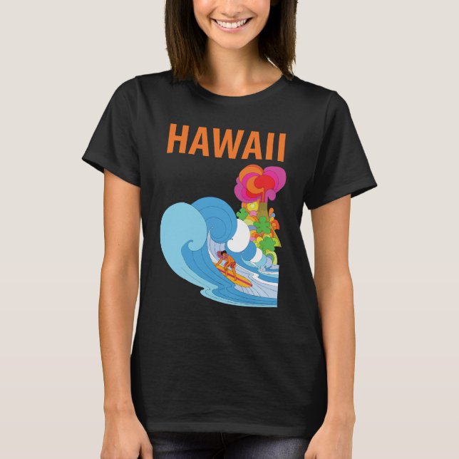 Hawaii Surf T-Shirt (Vorderseite)