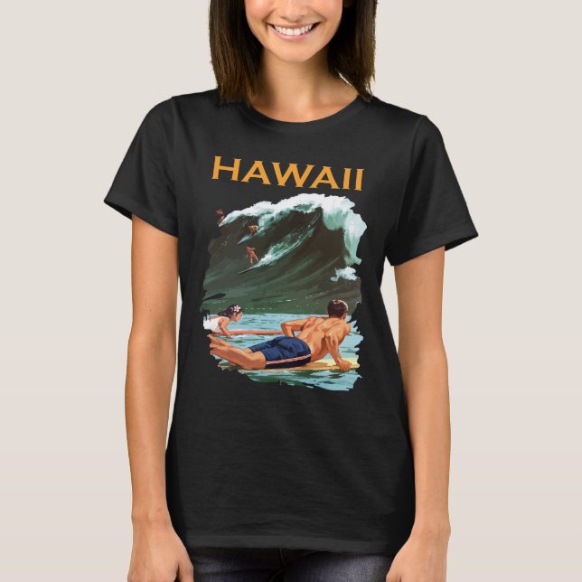 Hawaii Surfers T-Shirt (Vorderseite)